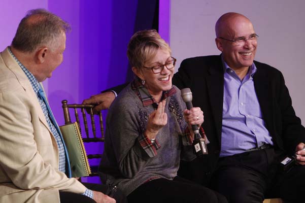 Harvey Evans, Sandy Duncan and Don Correia